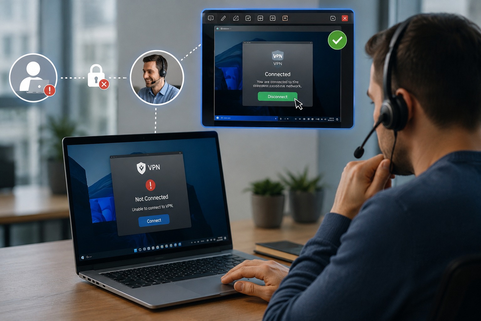 A Practical Example The First-Call VPN Fix