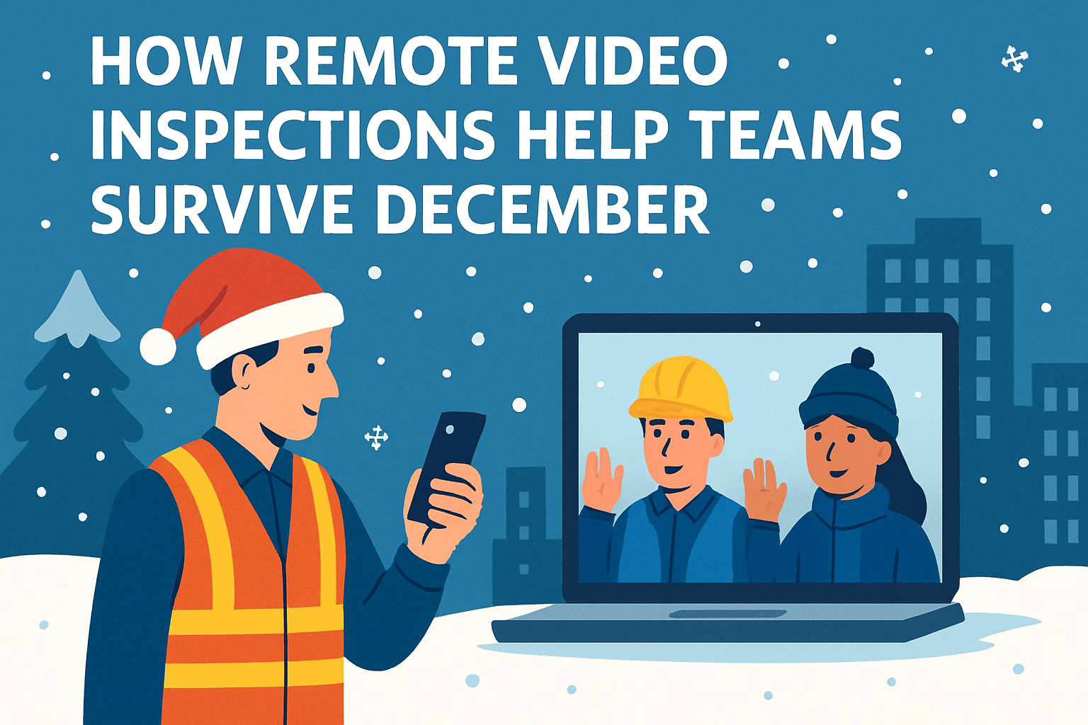 How Remote Video Inspections Help Teams Survive December