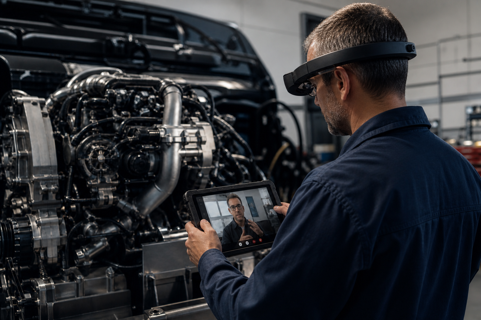 Remote Video Support with AR Annotation for Diagnosis Vehicle-1