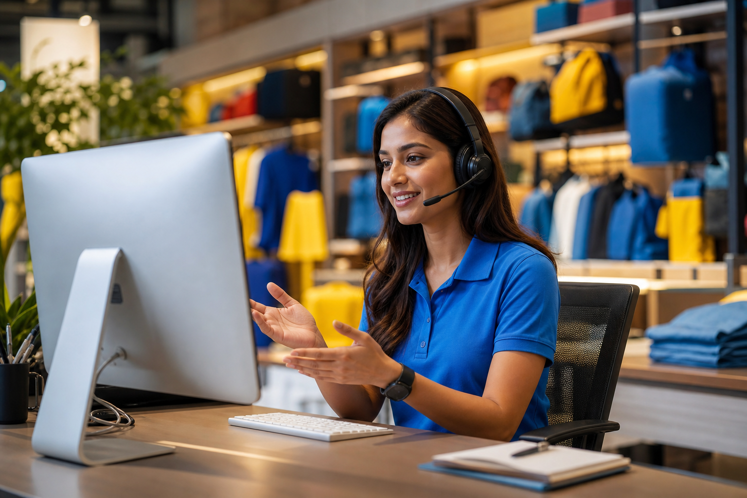 Retailer Providing Live Remote Support