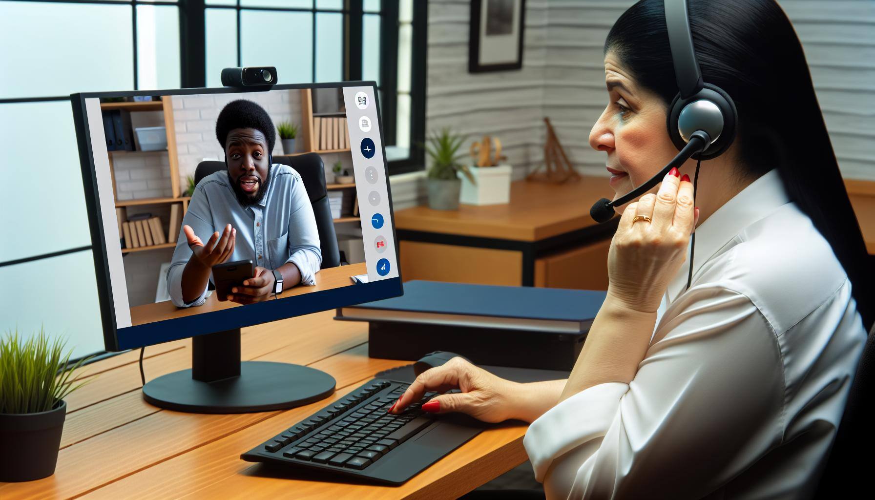 using live video for remote support