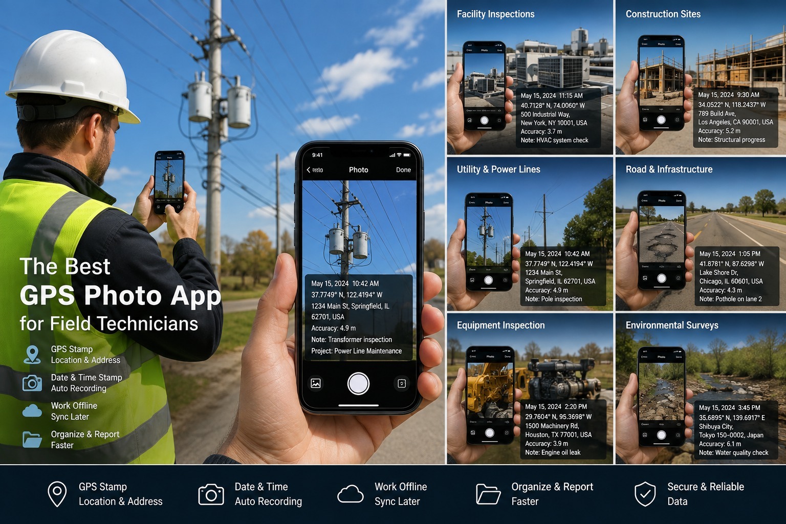 BlitzzCam The Best GPS Photo App for Field Technicians