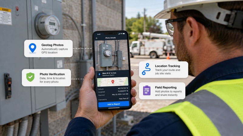 What's the Best GPS Photo App for Field Technicians?