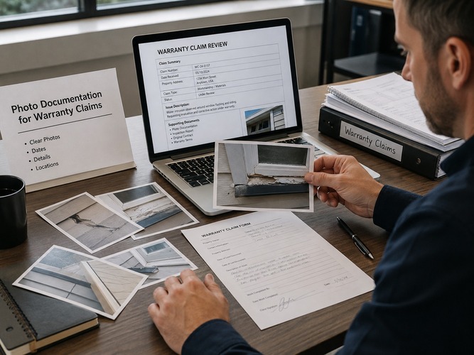The Importance of Photo Documentation for Warranty Claims