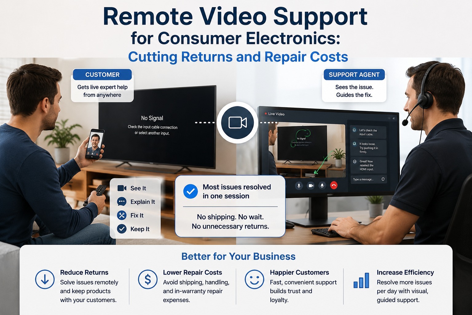 Remote video support