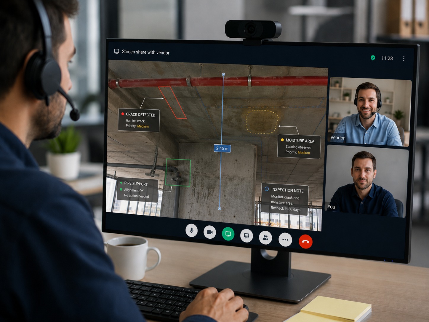 Screen-Sharing Vendor