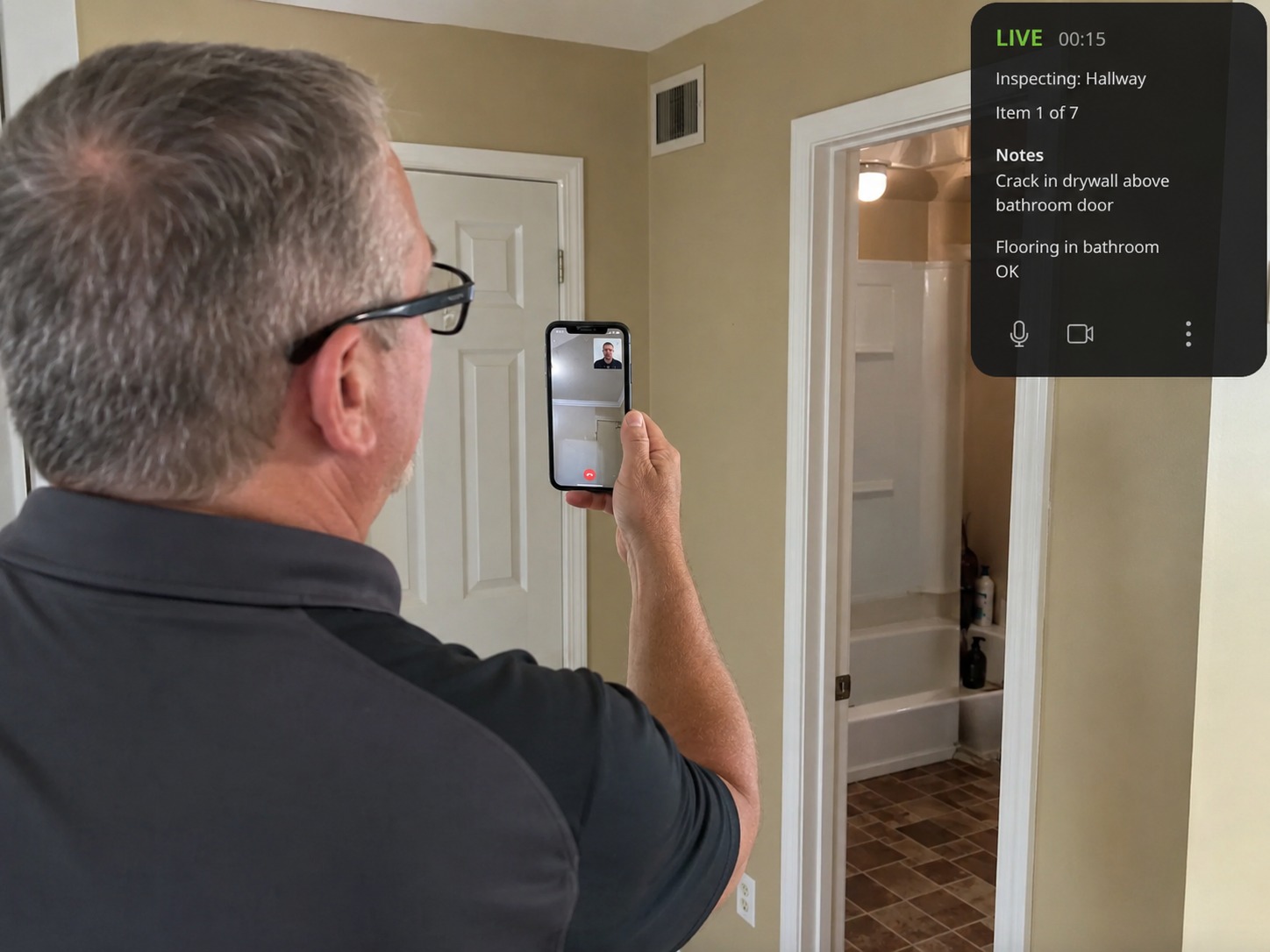 Time-Stamped Photo Reports for property inspectors