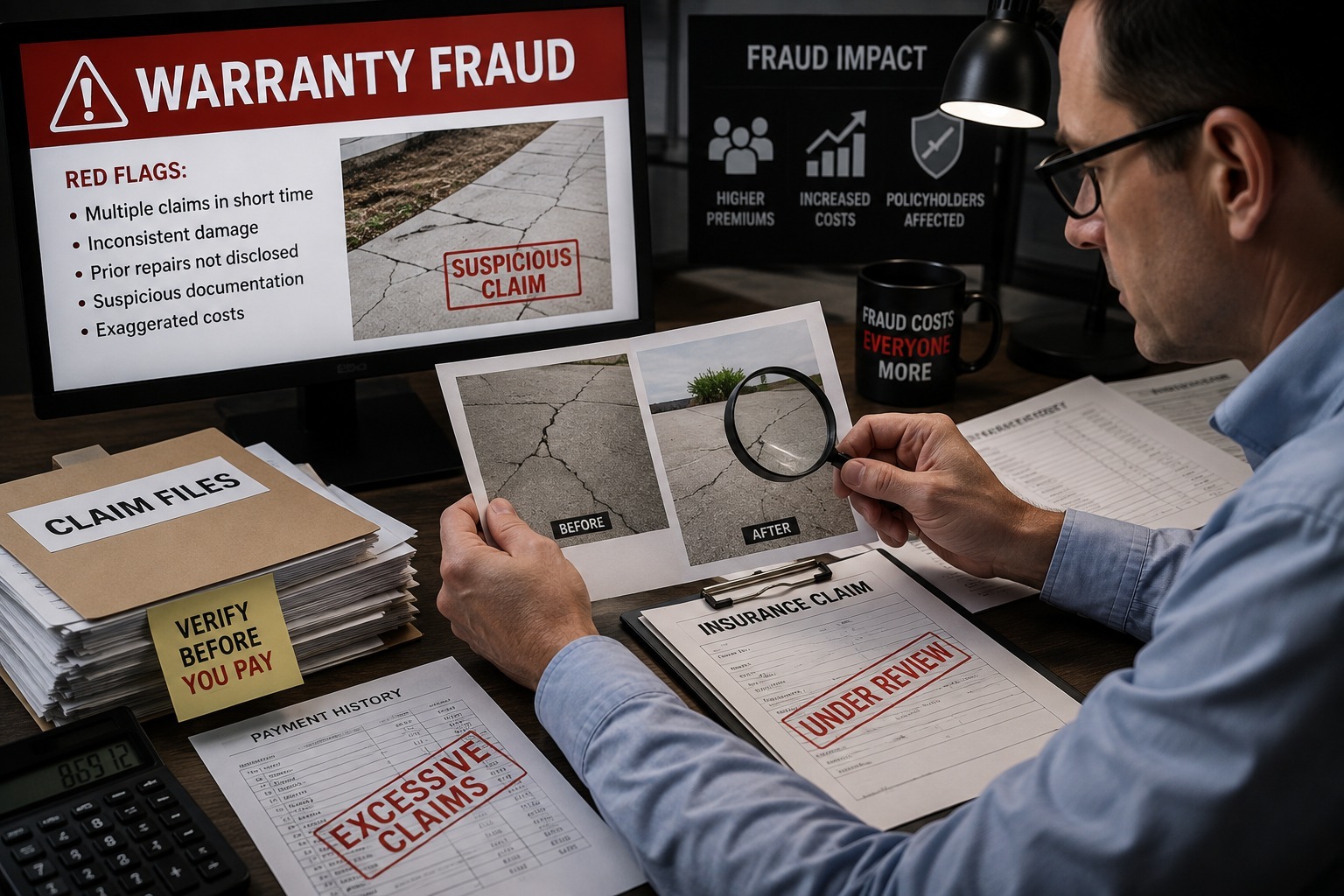 Warranty Fraud with Photos