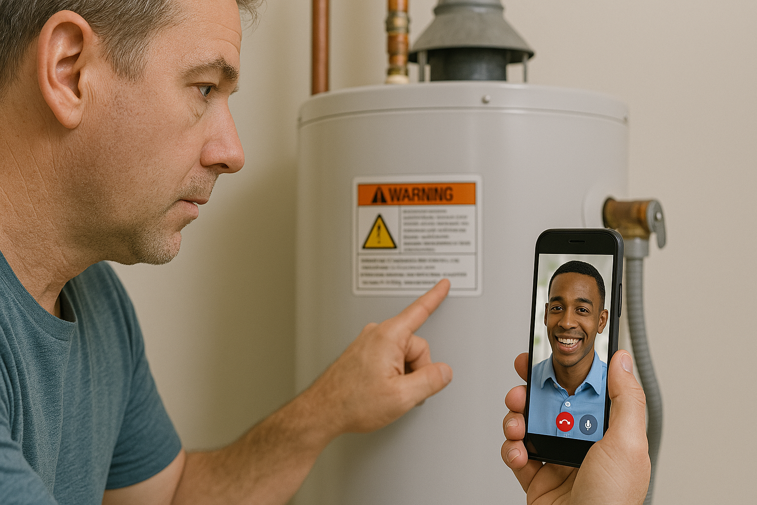 Water Heater Video Inspection Water Heater Video Inspection