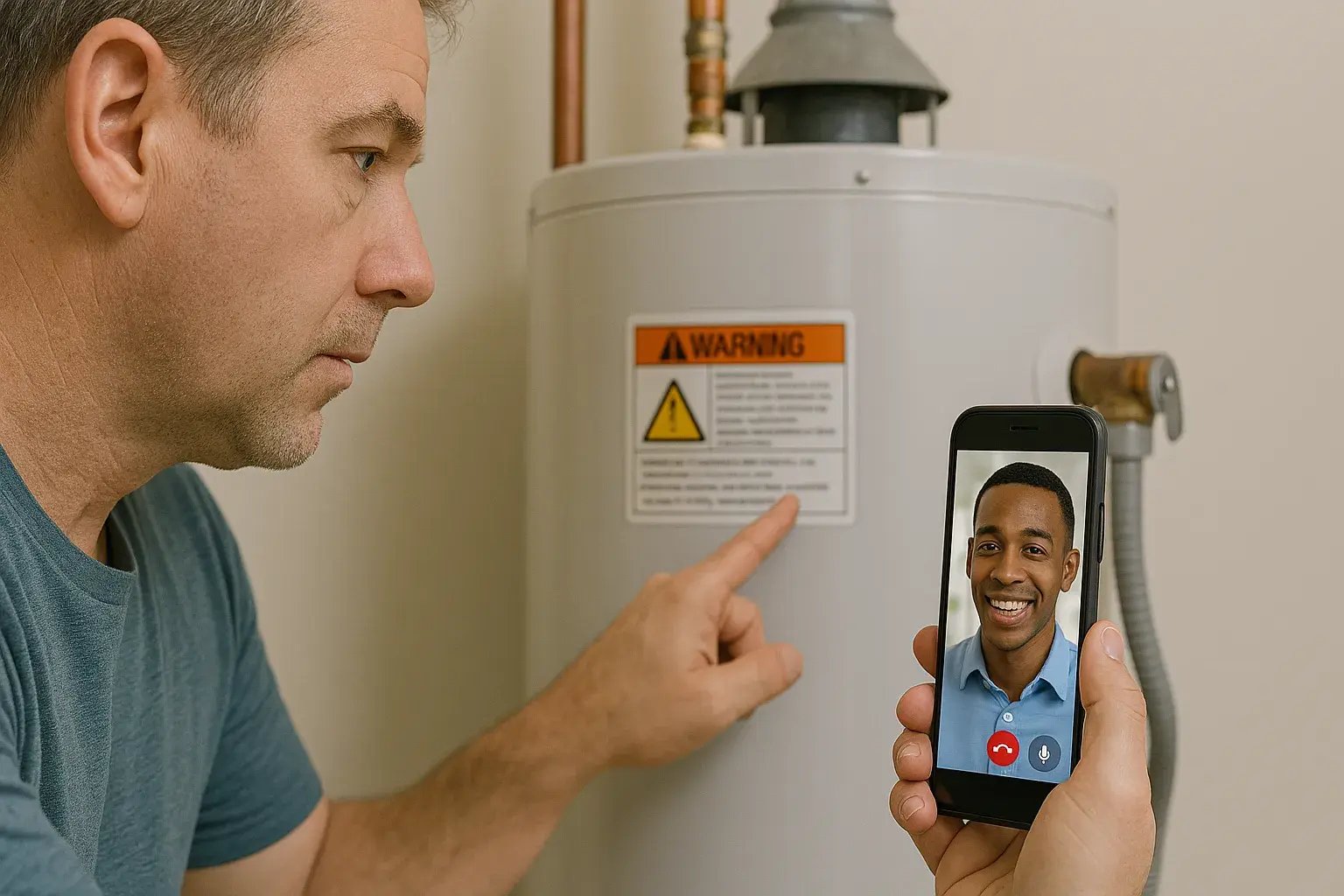 Water Heater Video Inspection Water Heater Video Inspection