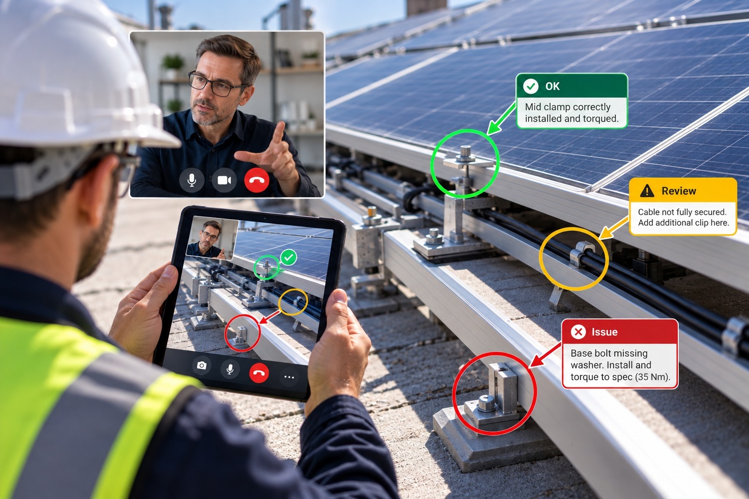 What a remote inspection covers
