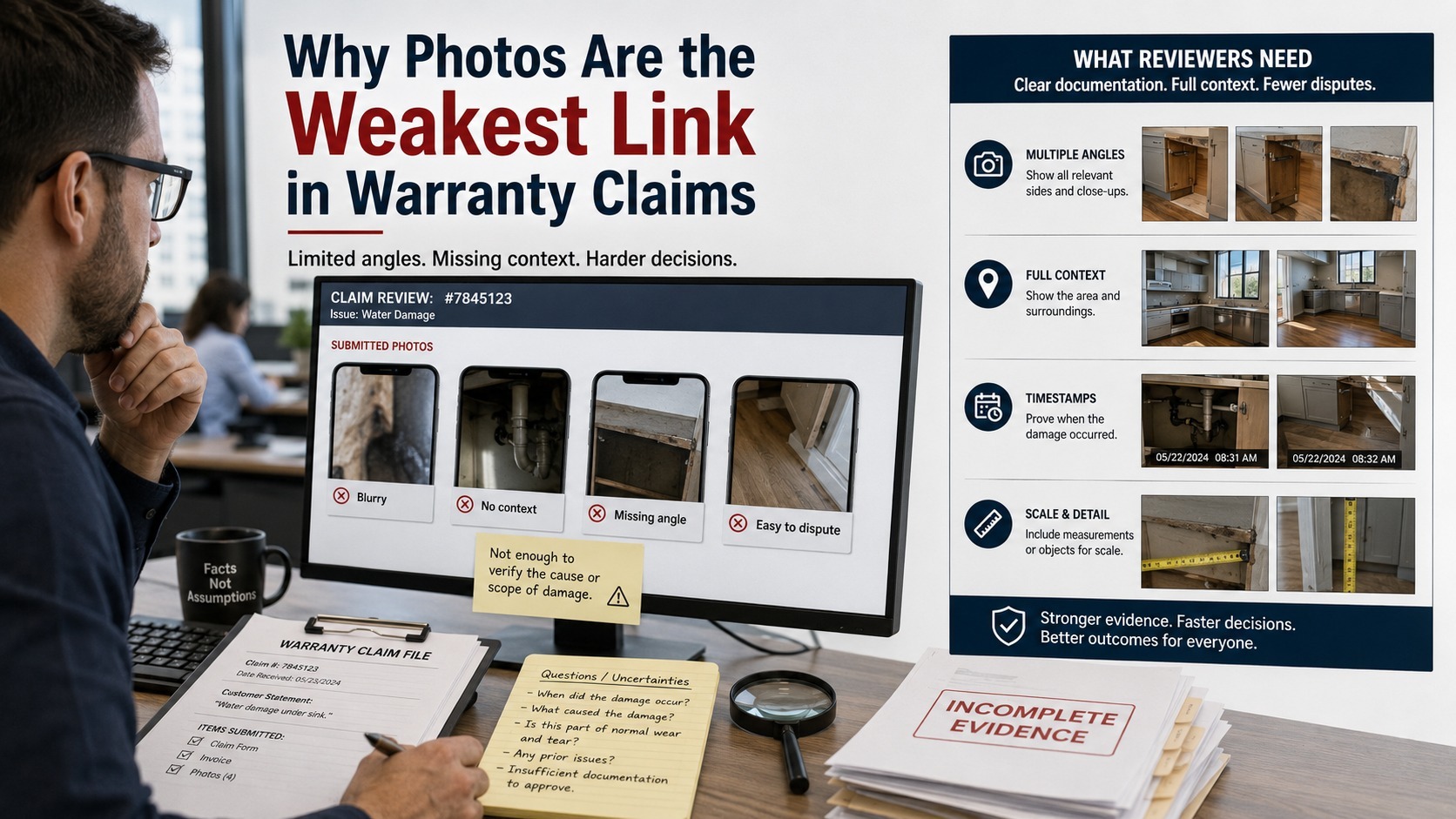Why Photos Are the Weakest Link in Warranty Claims
