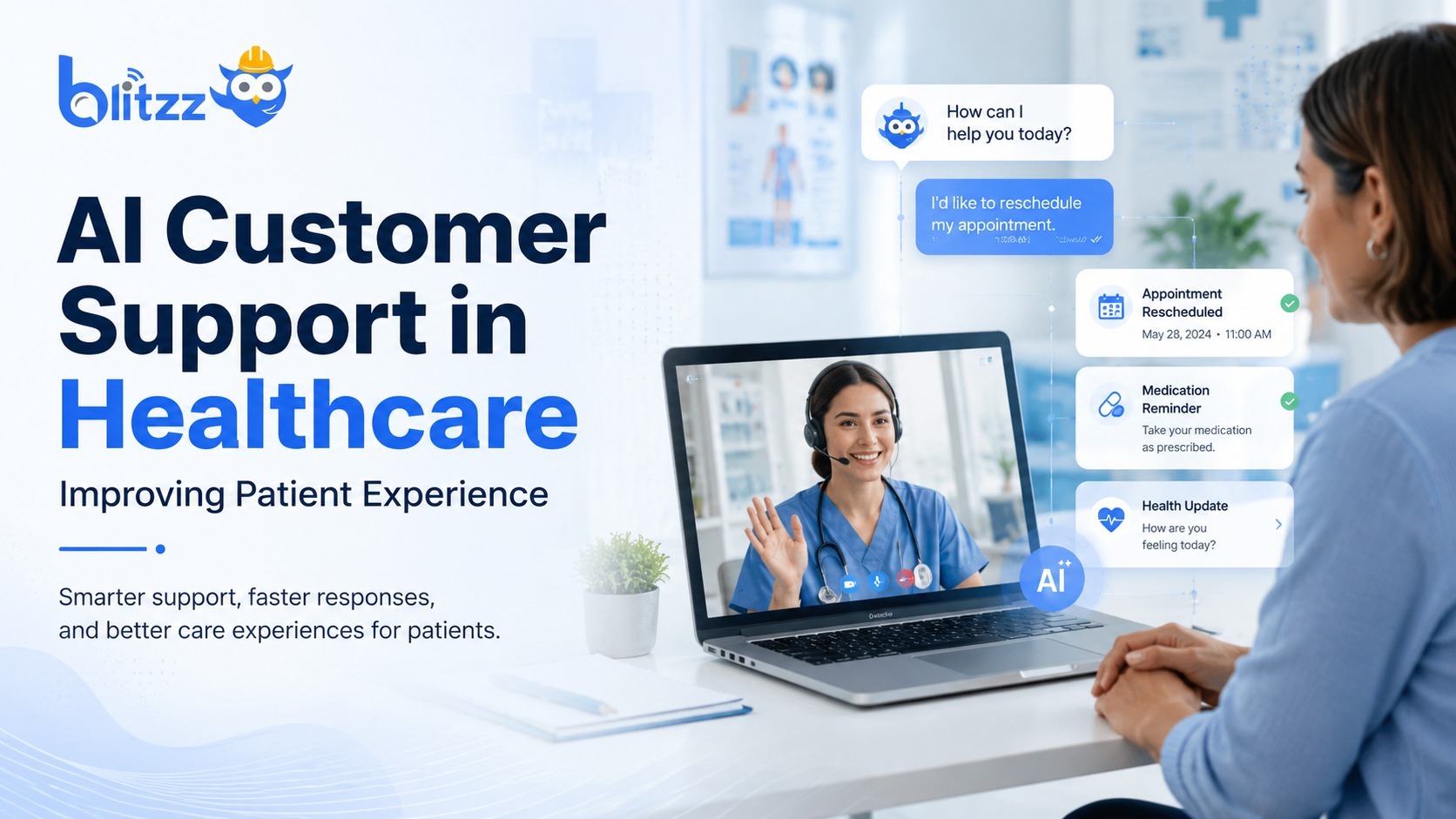 ai customer support in healthcare