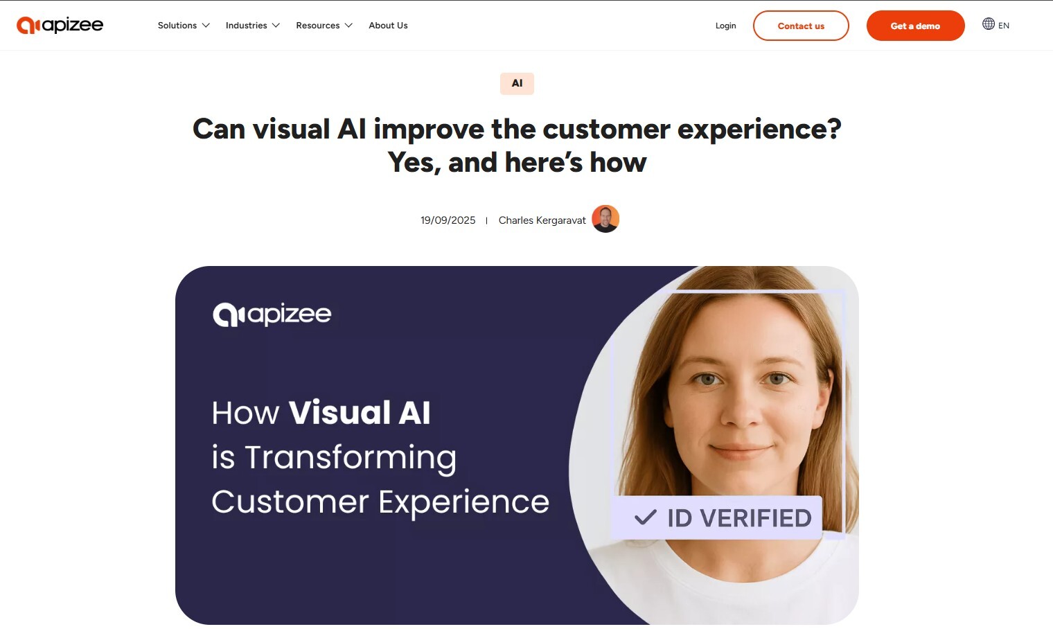 apizee remote visual support software