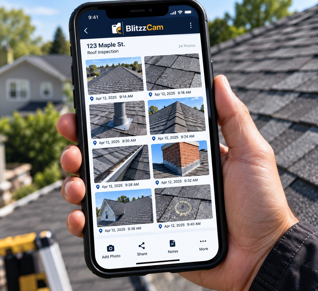 best photo apps software for roofing company