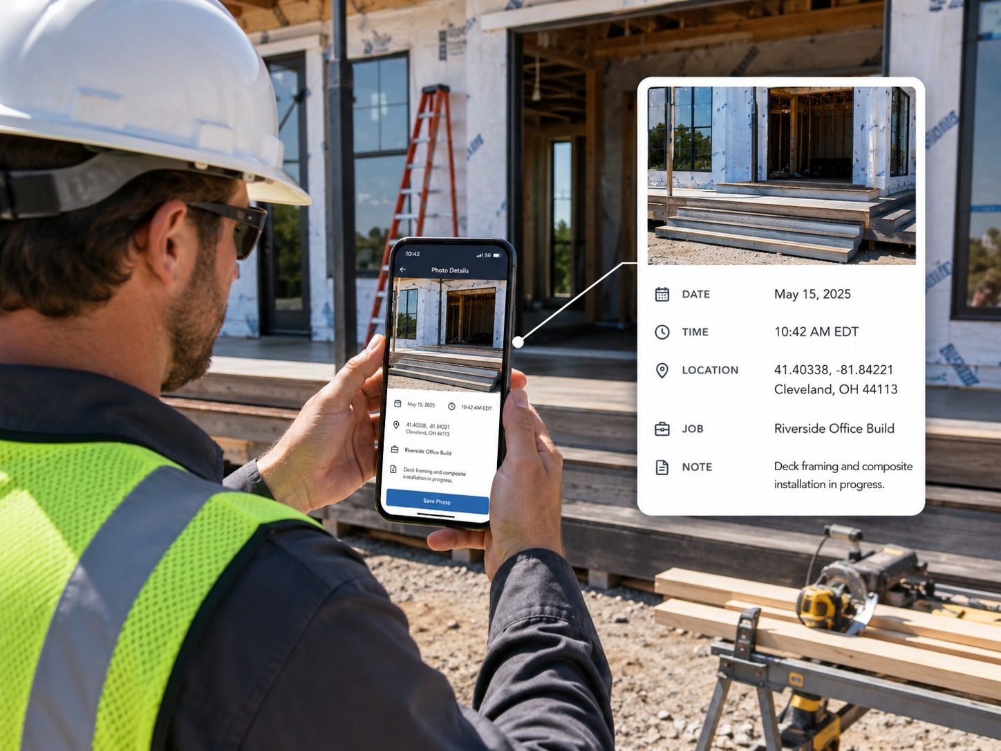 best timestamped photo app for contractors