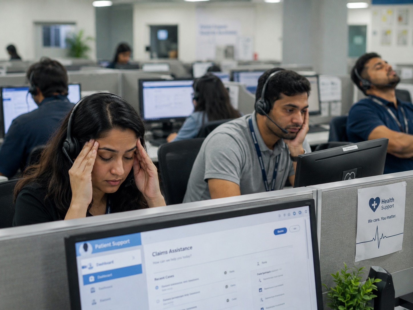 burnout agent remote visual support