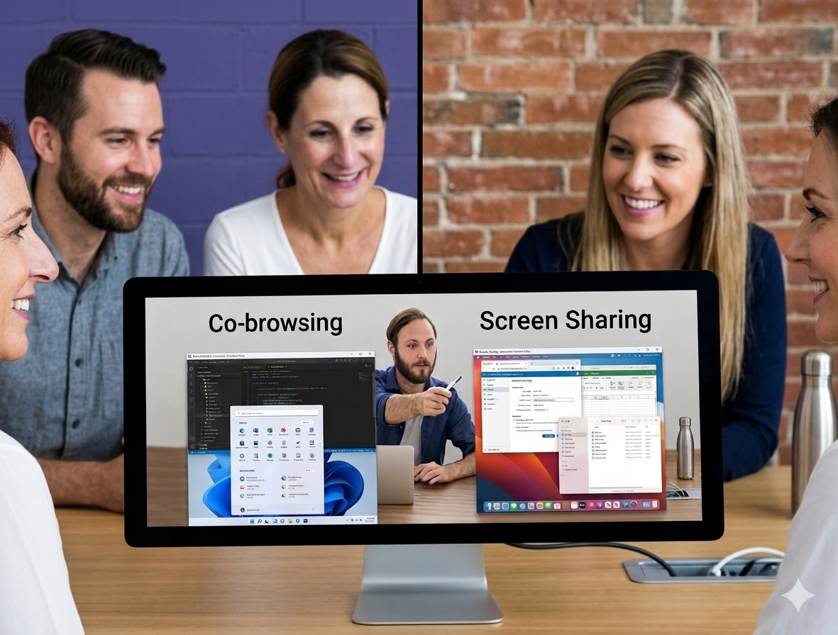 collaborative browsing vs remote desktop