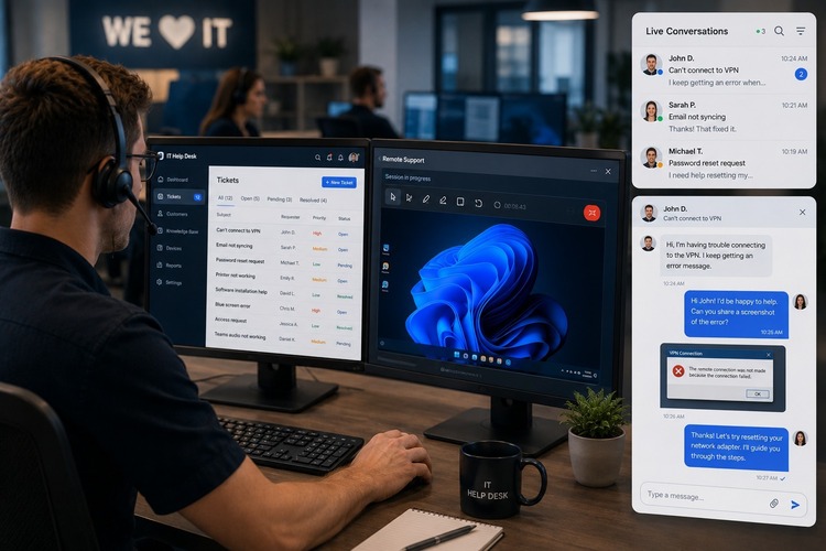Remote Service Desk Platforms: How Visual Support Is Transforming IT Help Desk Operations