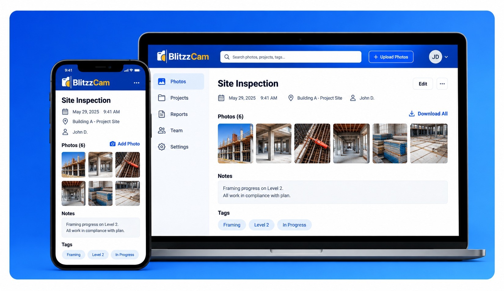 field photo documentation for contractors