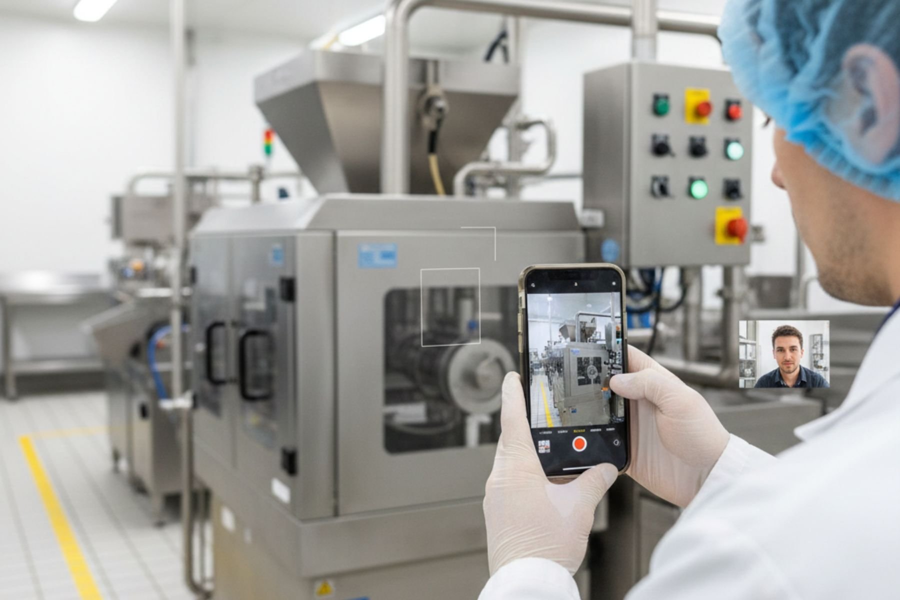 food equipment  remote video inspection