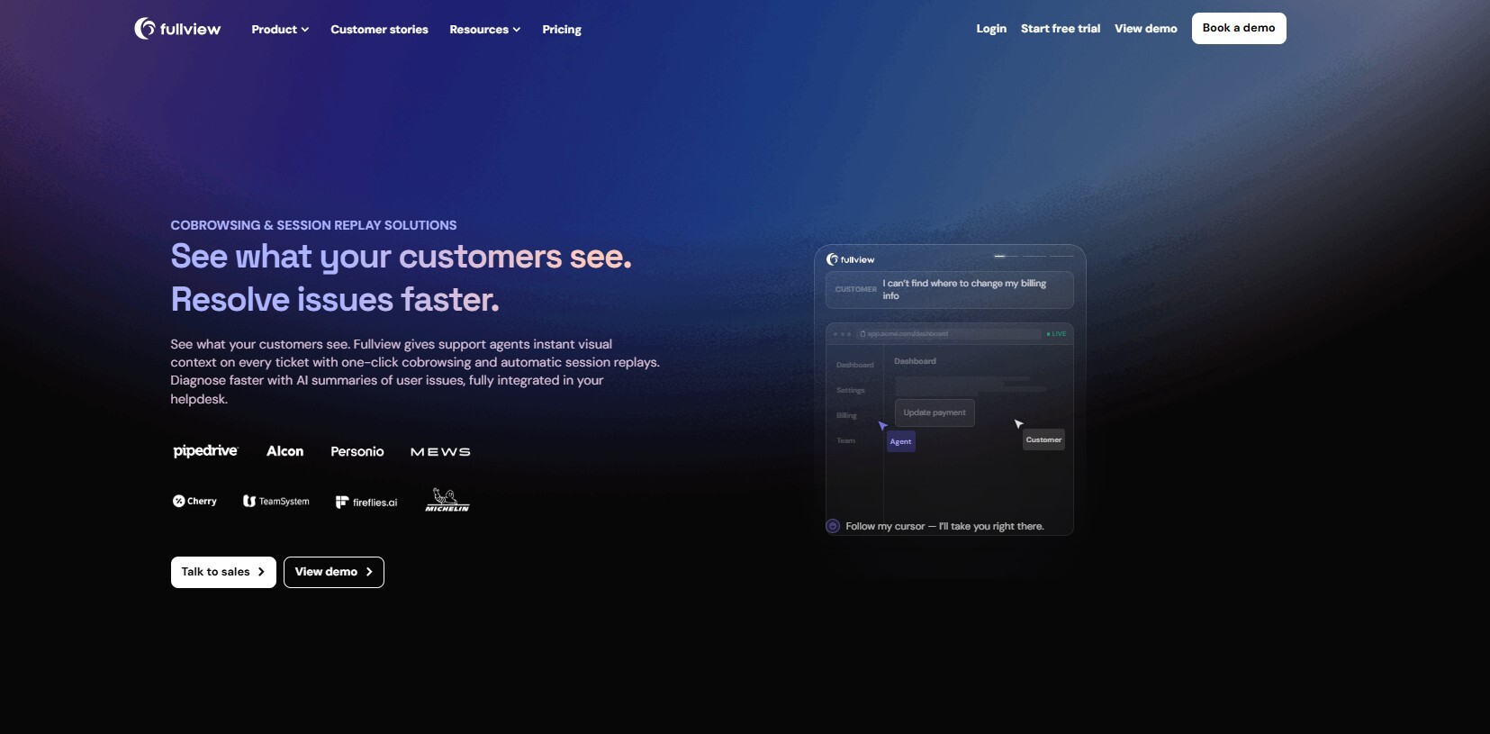 fullview cobrowse solutions