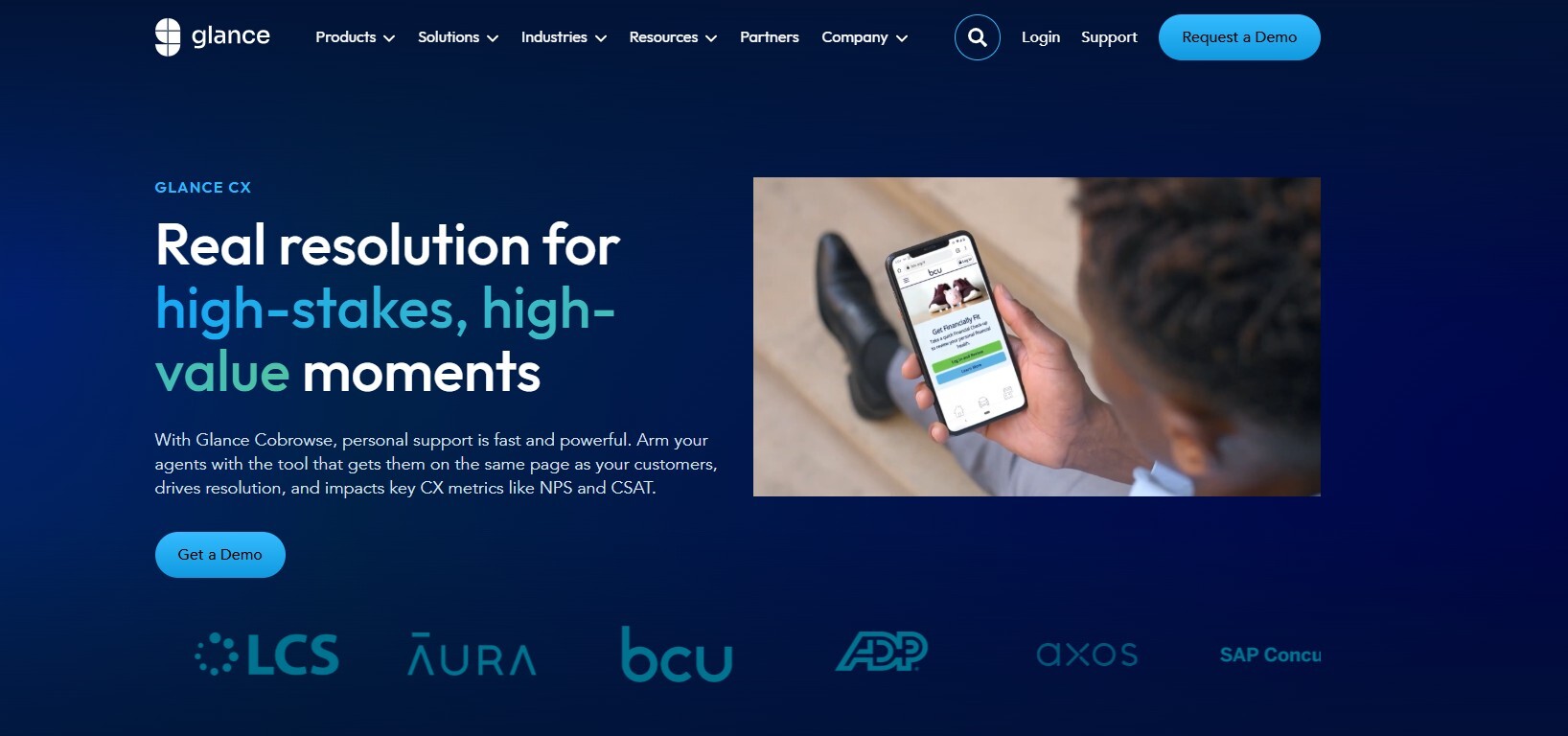 glance cobrowse solutions