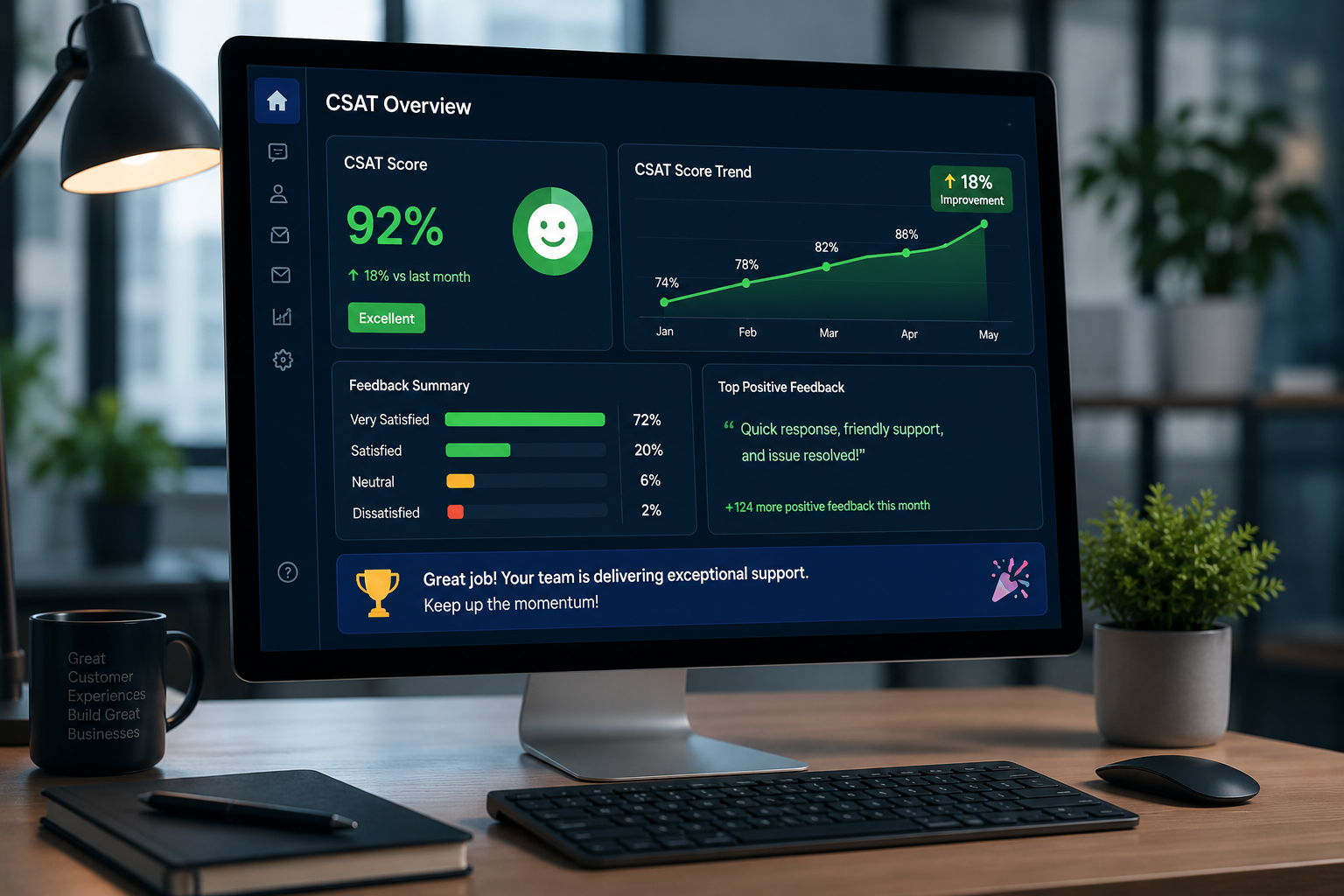 improved csat with remote visual support