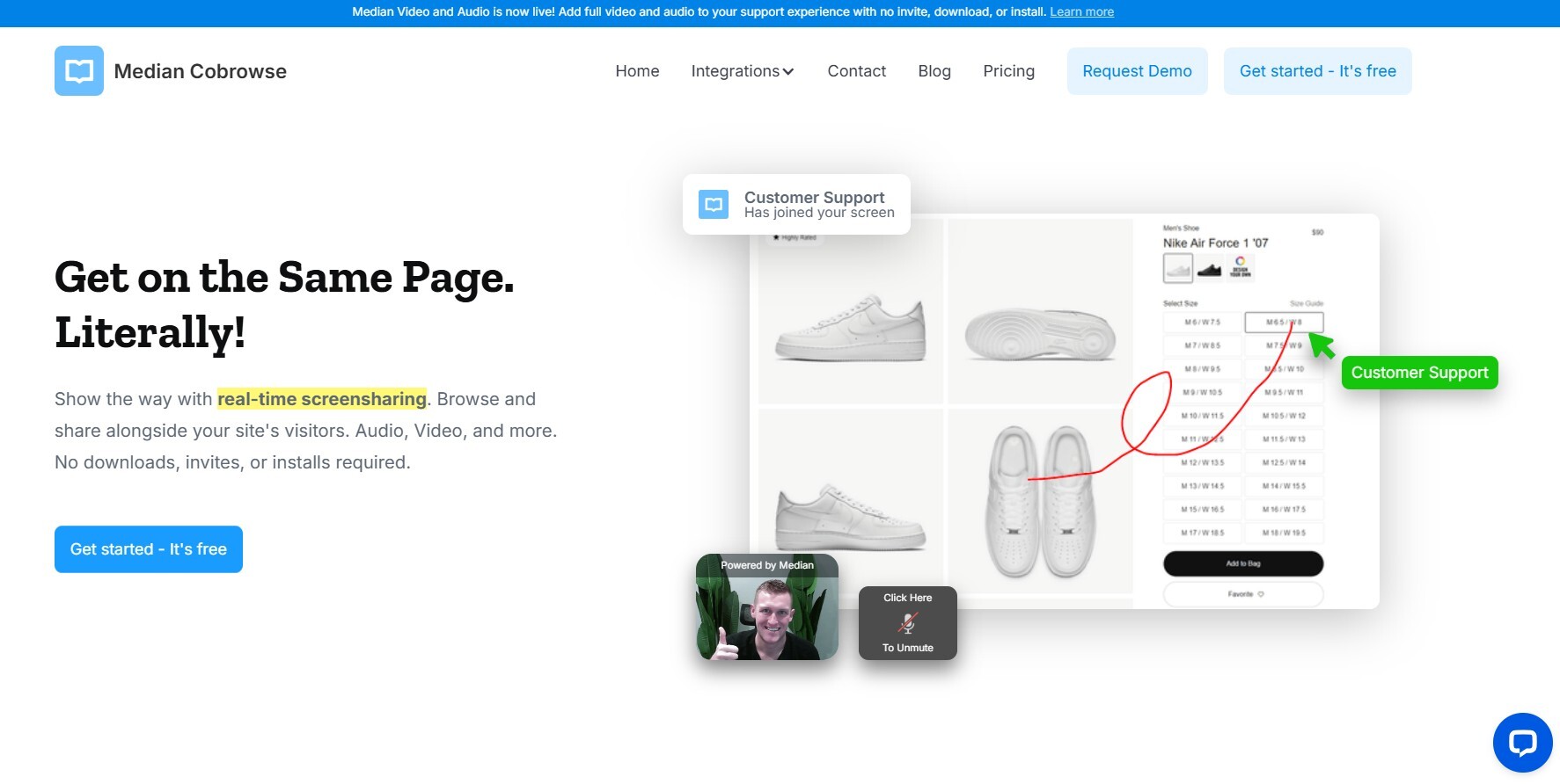 median cobrowse best cobrowse software 2026