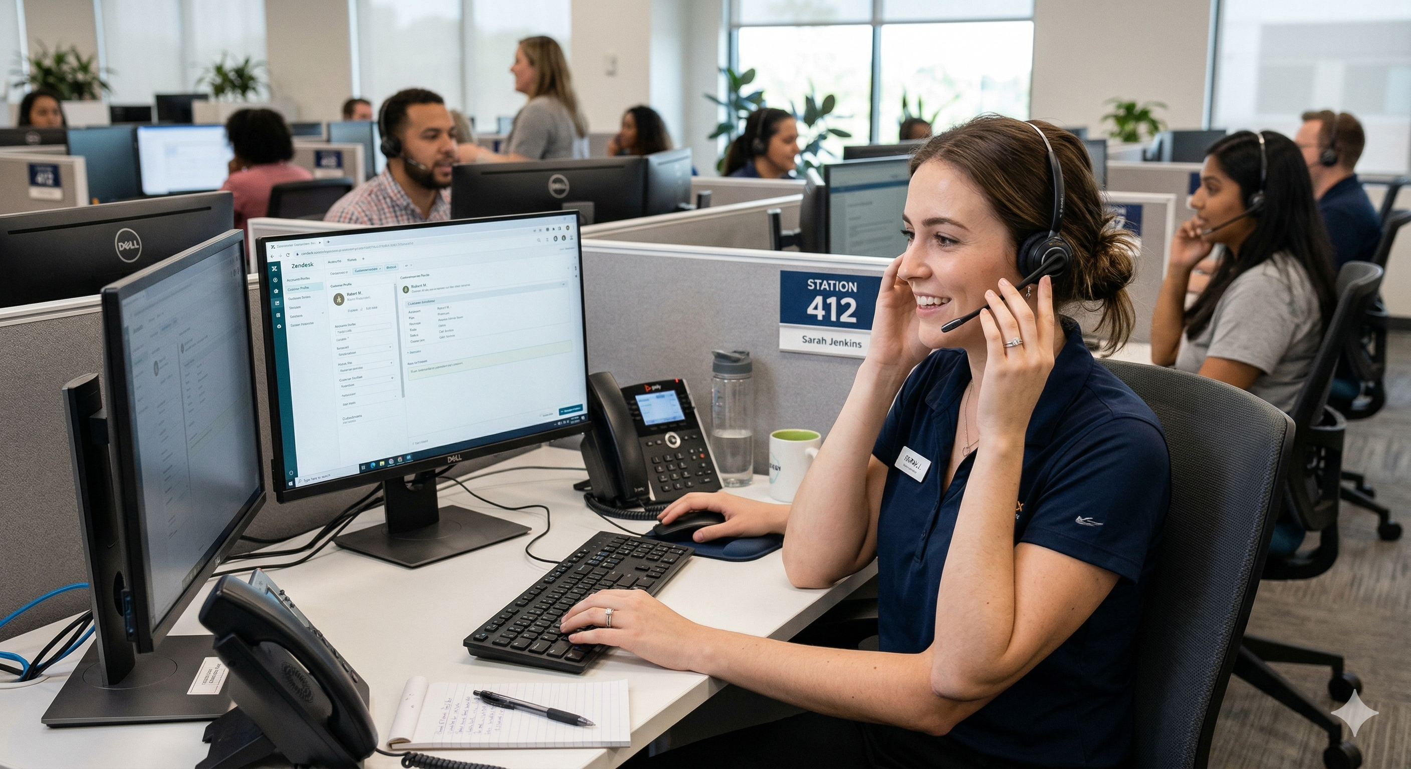 monitoring call center kpi