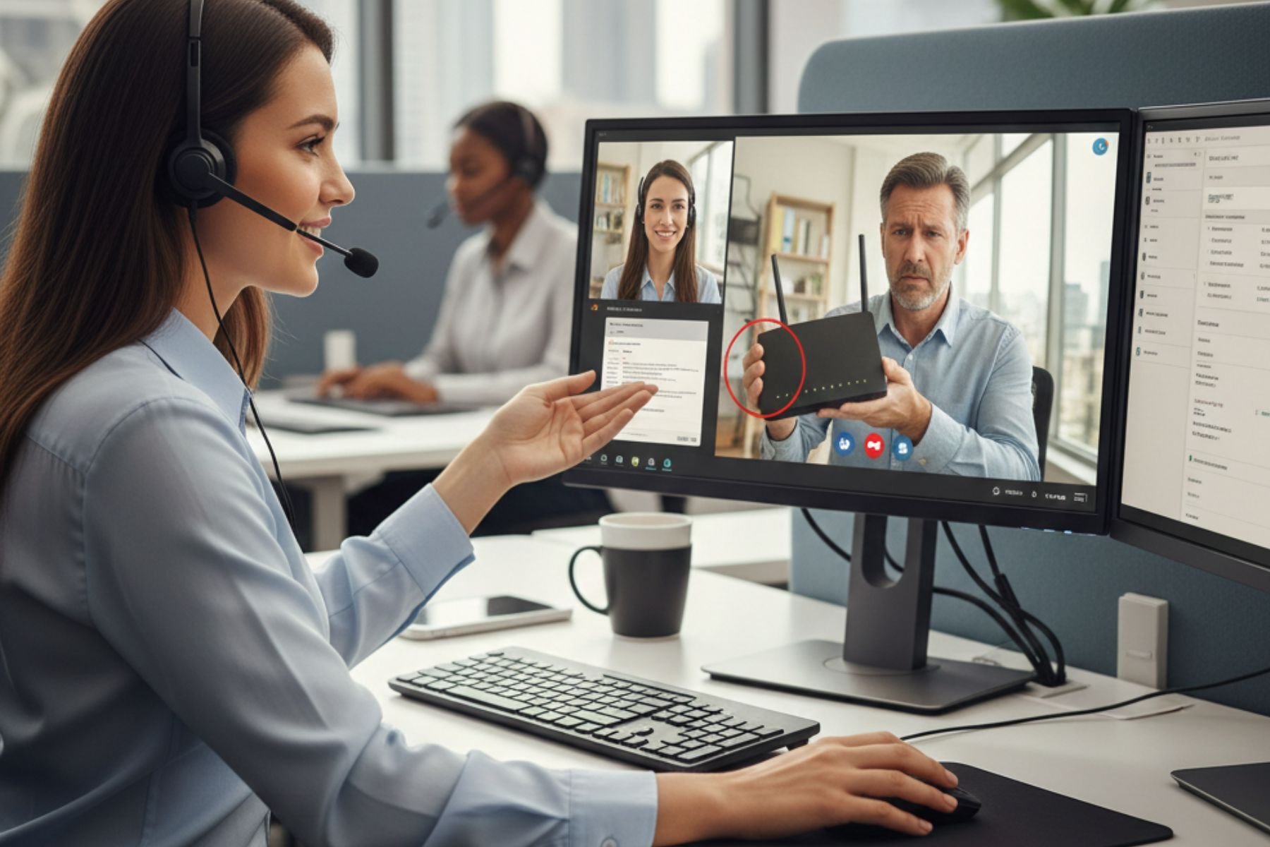 no app downlaod visual support software