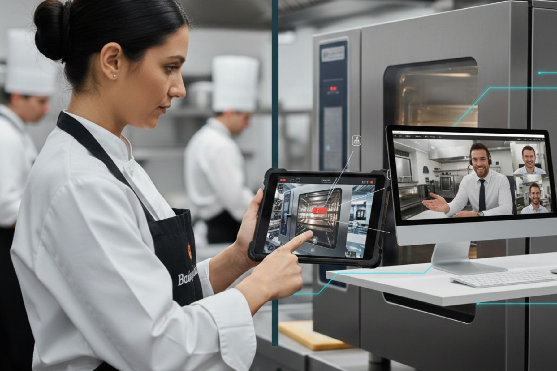 remote inspection for commercial kitchen
