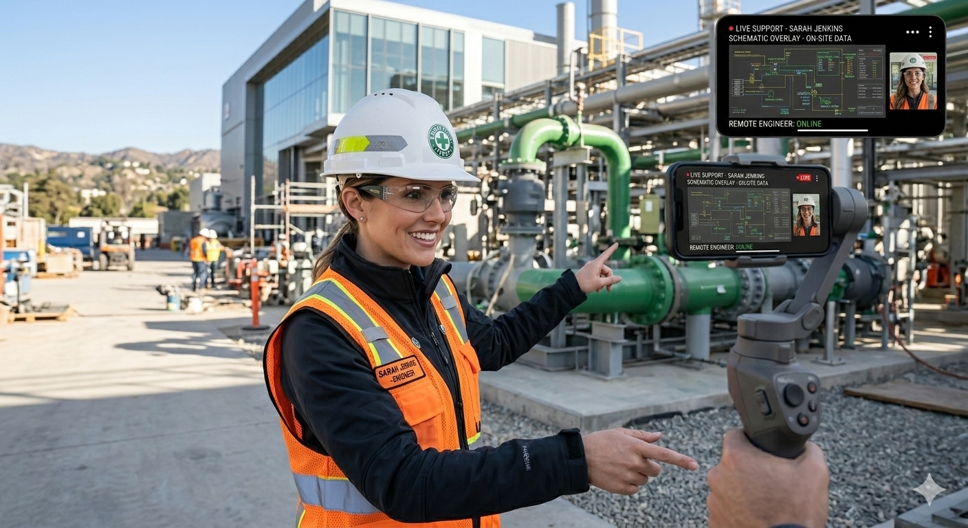 remote video inspection for engineers
