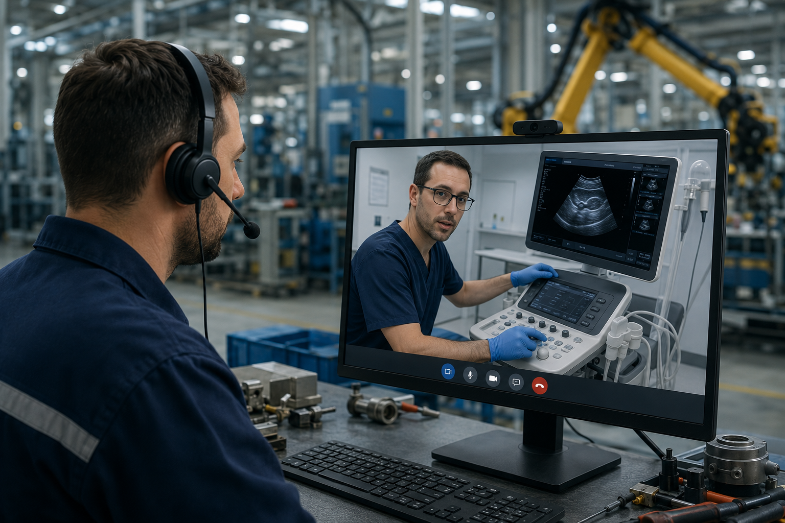 remote video inspection for machine diagnostics
