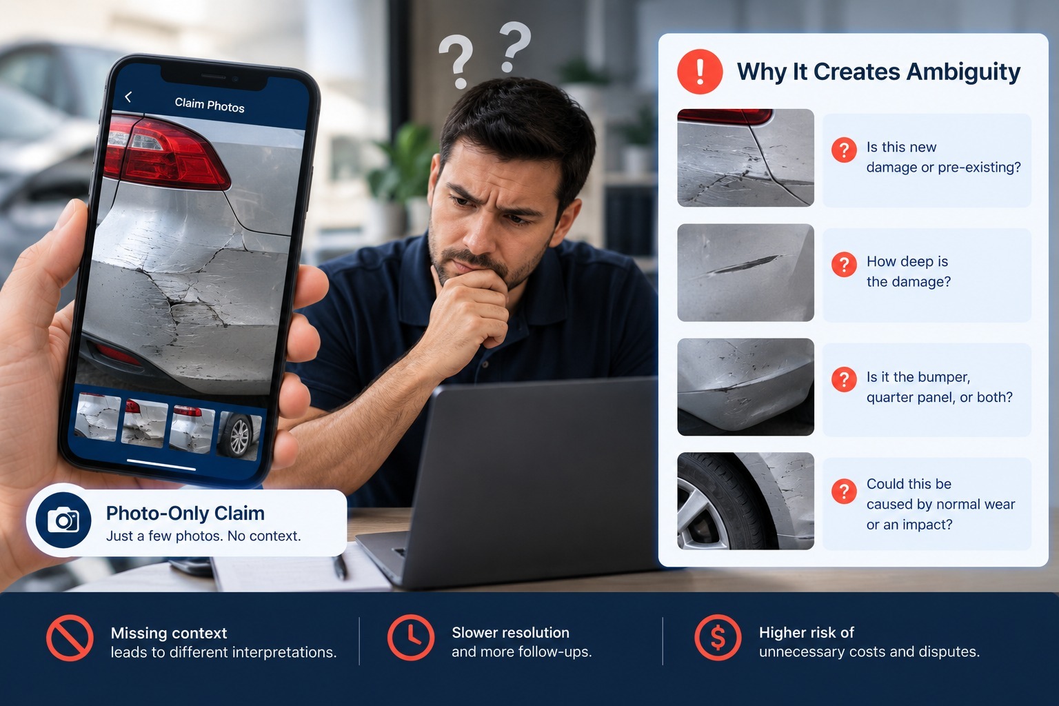 remote video inspection with photo documentation