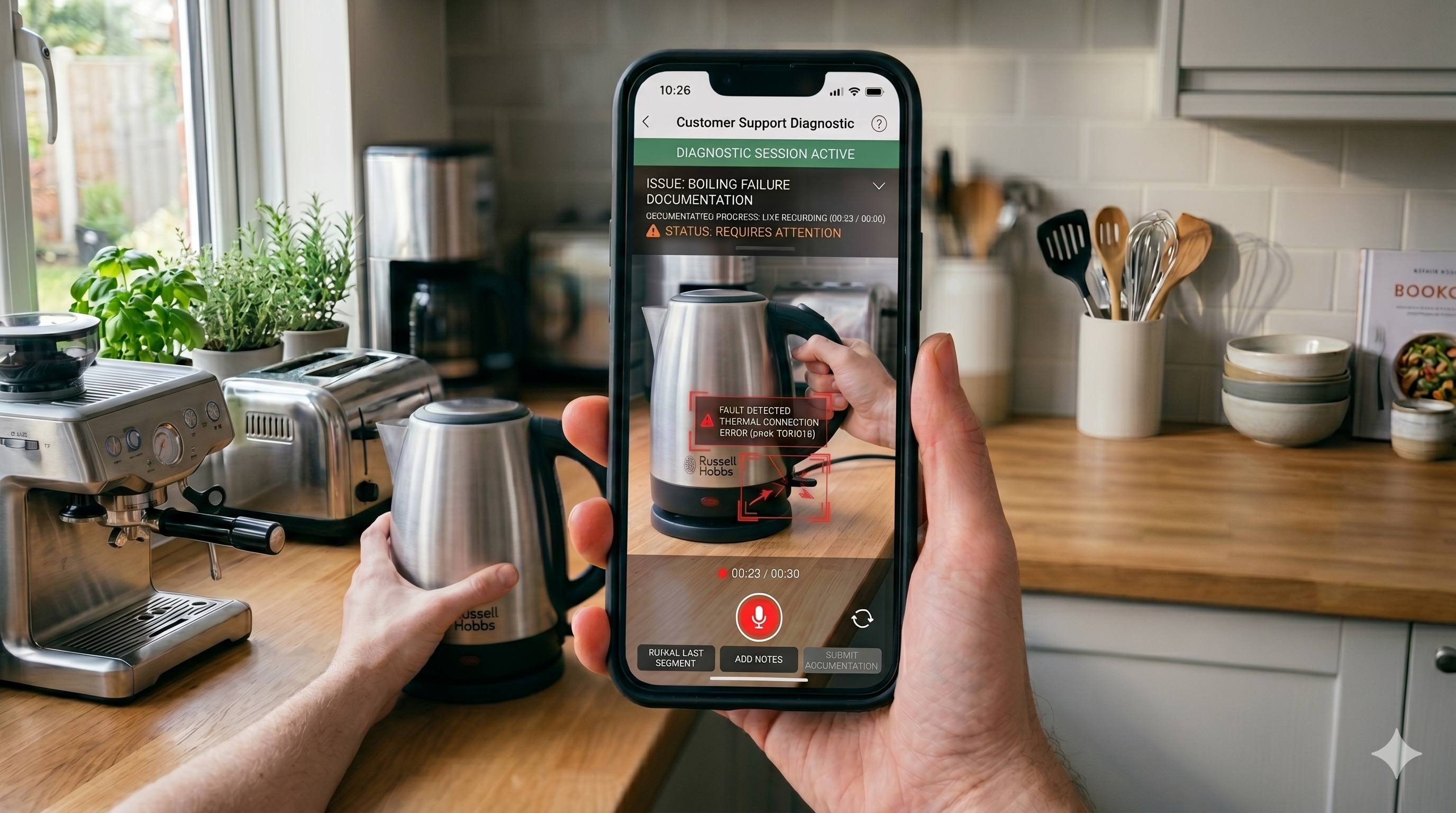 remote visual support for consumer electronics