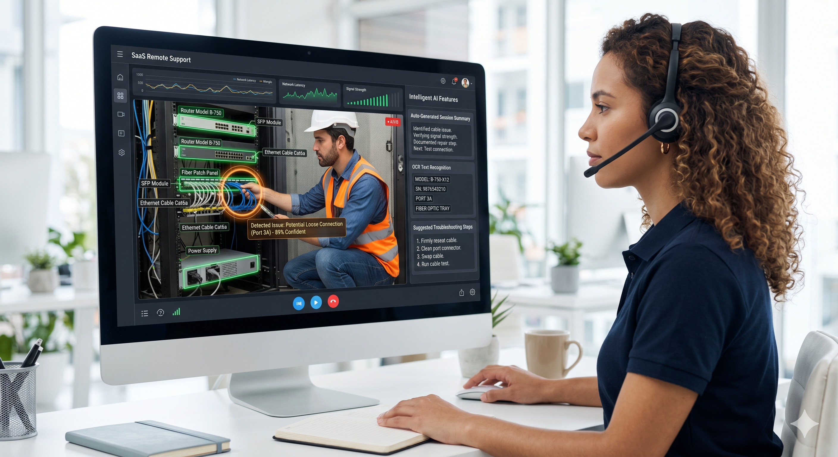 remote visual support