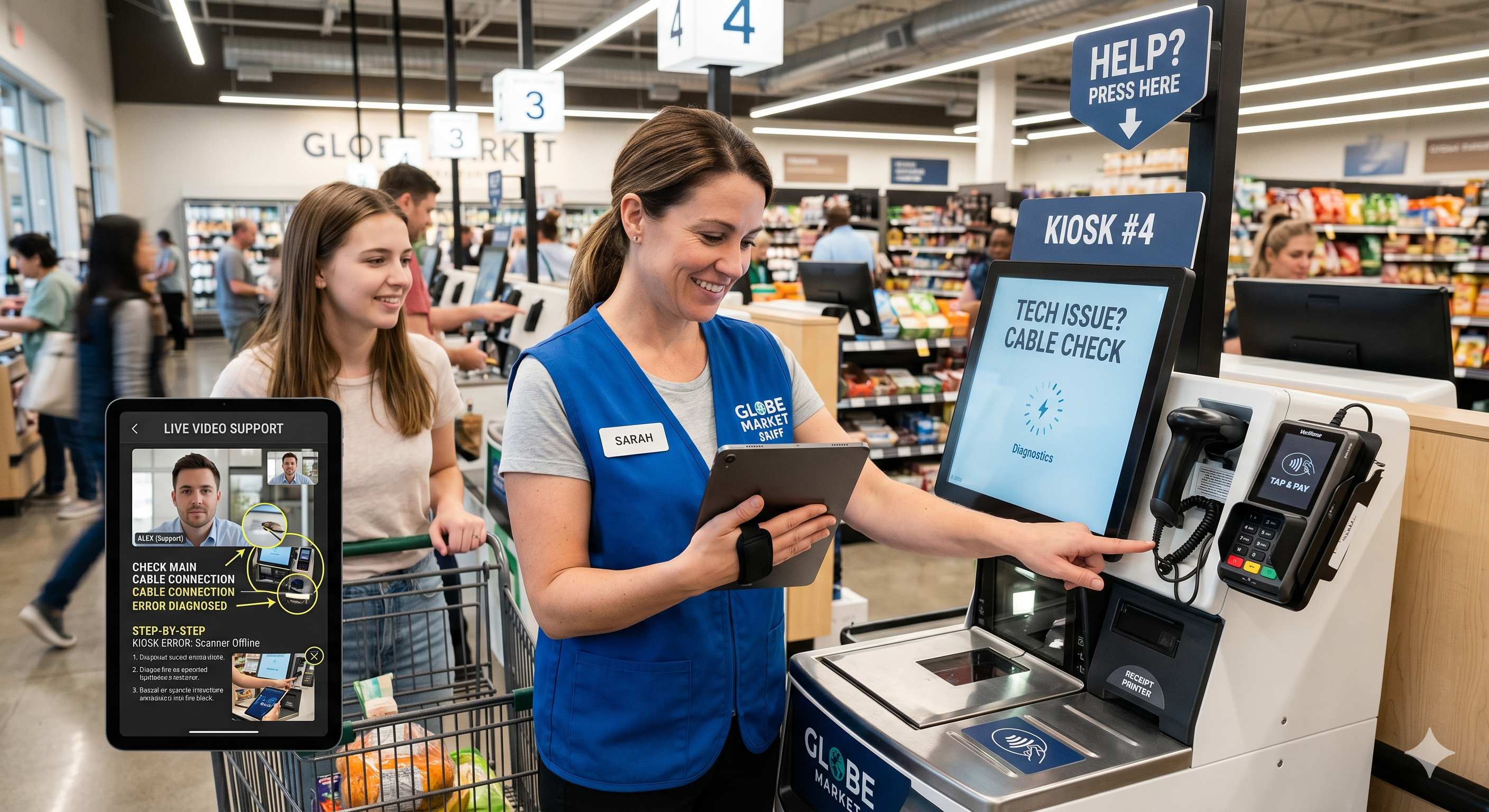 retail remote video support