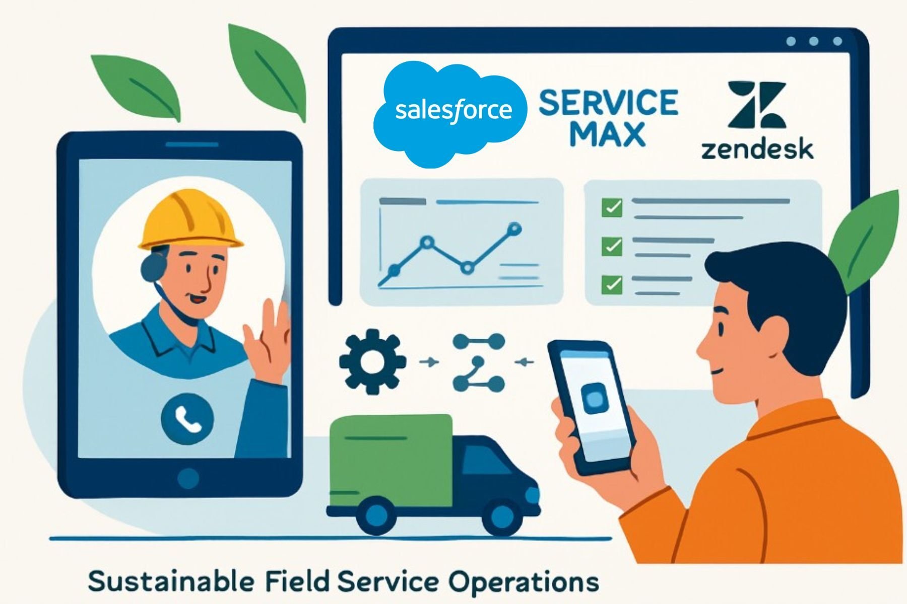 sustainable field service operations