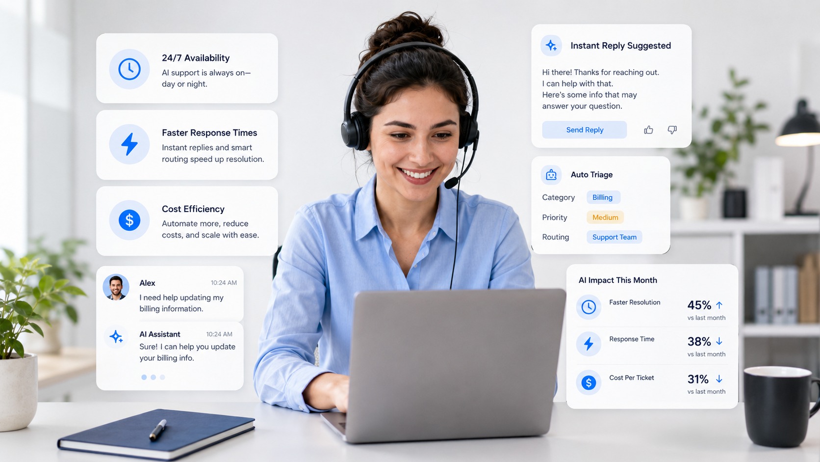 the benefits of ai customer support