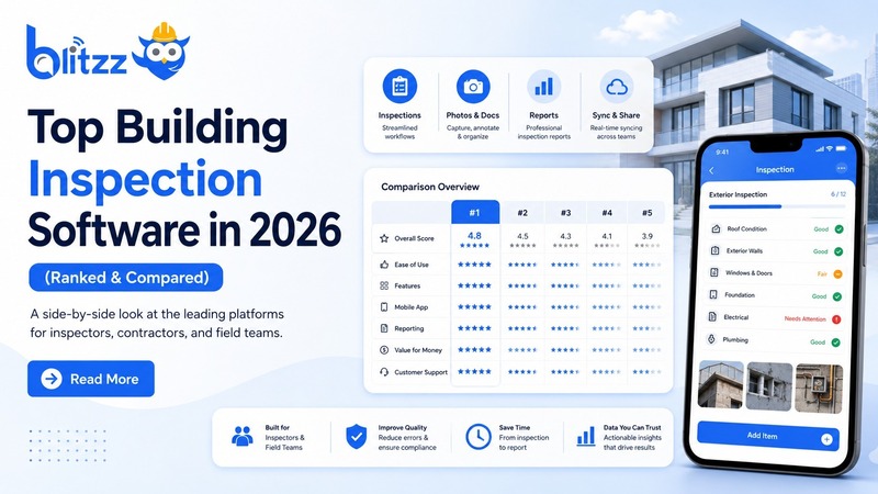 Top Building Inspection Software in 2026 (Ranked & Compared