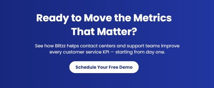 customer service KPI